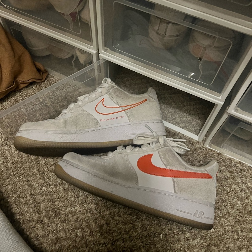 Coral Air Force ones